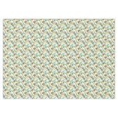 Nappe Aquarelle Motif de noix de coco tropicale (Devant (Horizontal))