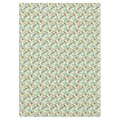 Nappe Aquarelle Motif de noix de coco tropicale (Devant)