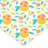 Nappe Aquarelle Motif Oranges sucrées (Angle)