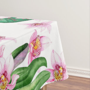 Nappe Aquarelle Orchidées Design 30