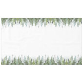 Nappe Aquarelle Pine Arbres (Devant (Horizontal))