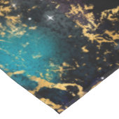 Nappe Aquarelle Rainbow & Black & Gold Marble Galaxy (Angle)