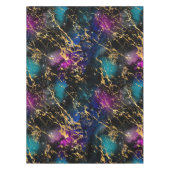Nappe Aquarelle Rainbow & Black & Gold Marble Galaxy (Devant)