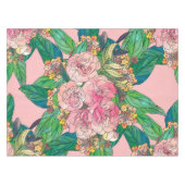 Nappe Aquarelle rose de la fille Peinture à la main (Devant (Horizontal))