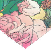 Nappe Aquarelle rose de la fille Peinture à la main (Angle)