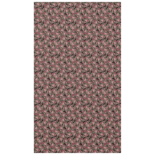 Nappe Aquarelle rose et noire (Devant)