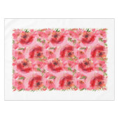 Nappe Aquarelle rose floral (Devant (Horizontal))