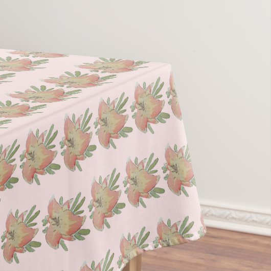 Nappe Aquarelle rose Floral (In Situ)