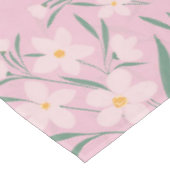 Nappe Aquarelle rose Floral Botanique rose pâle (Angle)