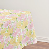 Nappe Aquarelle rose jaune floral (In Situ)