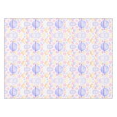 Nappe Aquarelle rose mignonne Astronautes de l'espace An (Devant (Horizontal))