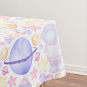 Nappe Aquarelle rose mignonne Astronautes de l'espace An (In Situ)