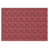 Nappe Aquarelle rouge foncé festif ciel de Noël (Devant (Horizontal))