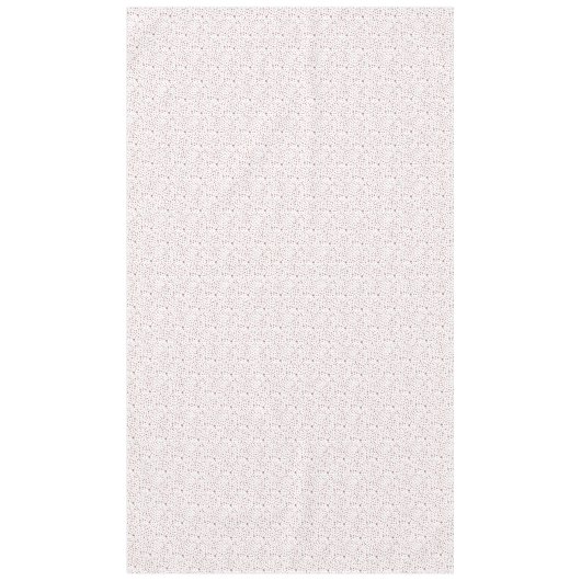Nappe Aquarelle Ruby Confetti Chiffre de table (Devant)