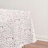 Nappe Aquarelle Ruby Confetti Chiffre de table (In Situ)