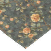 Nappe Aquarelle shabby chic jaune orange rose français (Angle)