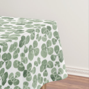 Nappe Aquarelle Shamrock Clover St. Patrick's Day