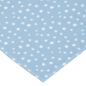 Nappe Aquarelle Snowflakes Motif bleu (Angle)