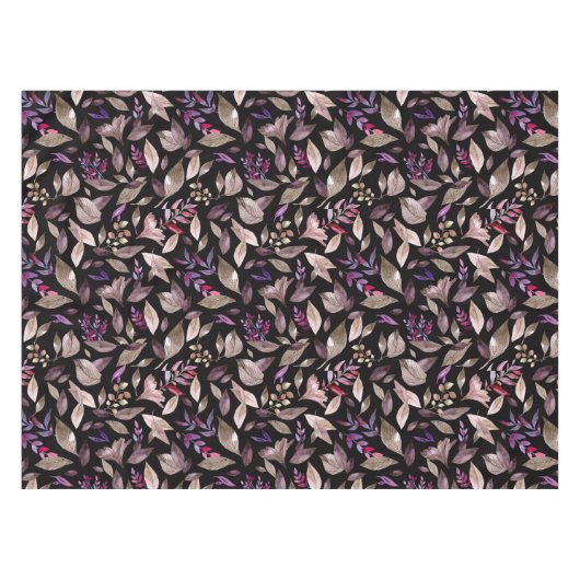 Nappe Aquarelle tombée feuille (Devant (Horizontal))