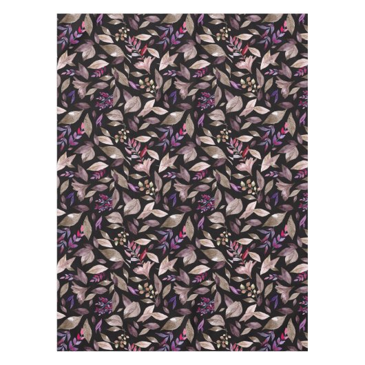 Nappe Aquarelle tombée feuille (Devant)