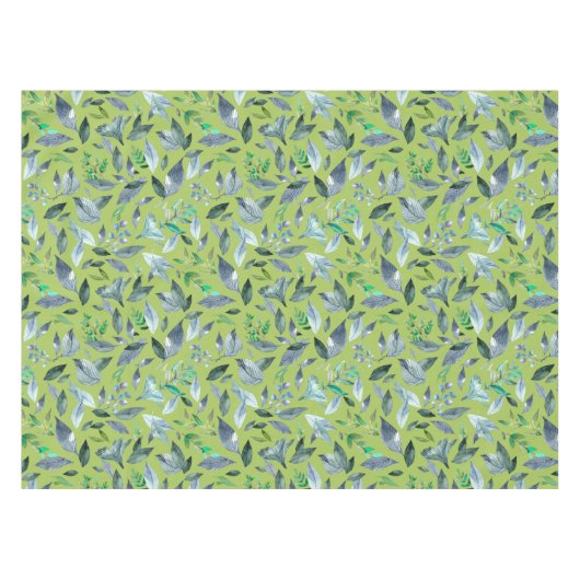 Nappe Aquarelle tombée feuilles 6 (Devant (Horizontal))