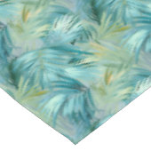 Nappe Aquarelle Tropical Blue Palm Leaf (Angle)