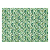 Nappe Aquarelle Tropical Feuilles Green Modern (Devant (Horizontal))