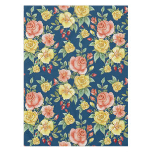 Nappe Aquarelle vintage Floral Rose Arrière - plan  
