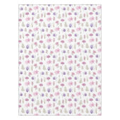 Nappe Aquarelle violet rose Fleur sauvage (Devant)