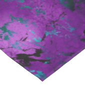 Nappe Aquarelle violette et Turquoise galaxie en marbre (Angle)