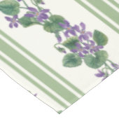 Nappe Aquarelle violettes et rayures (Angle)