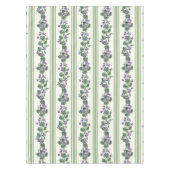 Nappe Aquarelle violettes et rayures (Devant)