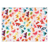 Nappe Aquarelle Whimsical Rainbow Forest Butterfly (Devant (Horizontal))
