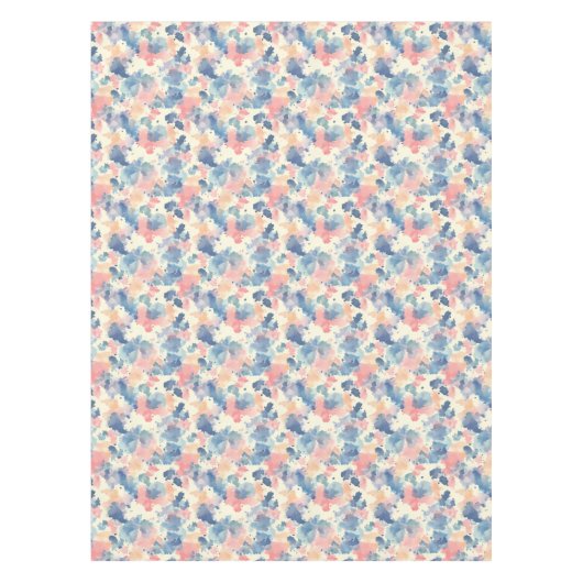Nappe Aquarelles bleu rose (Devant)