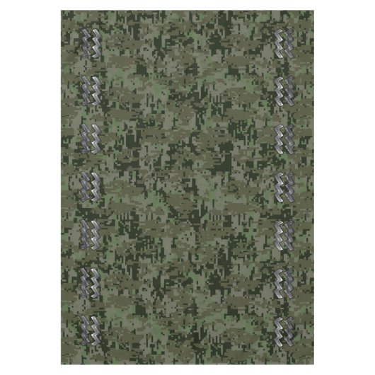 Nappe Aquarius Ouvrir une session en camo numérique vert (Devant)
