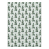 Nappe Arbre à pin vert classique (Devant)