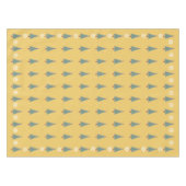 Nappe arbre aux arcs rouges cloches d'or pour noël (Devant (Horizontal))