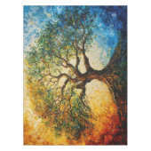 Nappe Arbre de connaissances - Peinture à l'huile (Devant)