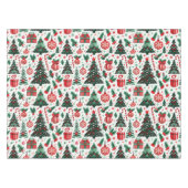 Nappe Arbre de Noël, cadeaux, sucre de canne (Devant (Horizontal))