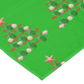 Nappe Arbre de Noël des tortues de mer vertes (Angle)