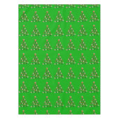 Nappe Arbre de Noël des tortues de mer vertes (Devant)