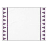 Nappe Arbre de Noël Moody | Plum profond (Devant (Horizontal))
