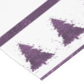 Nappe Arbre de Noël Moody | Plum profond (Angle)