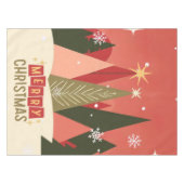 Nappe Arbre de Noël rétro/Vintage (Devant (Horizontal))
