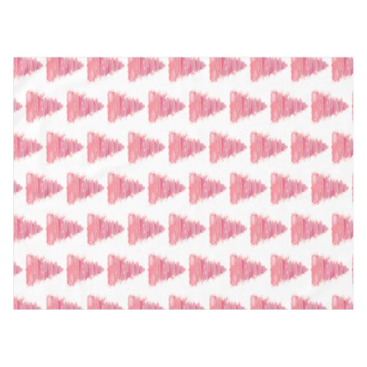 Nappe Arbre de Noël rose (Devant (Horizontal))