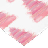 Nappe Arbre de Noël rose (Angle)