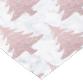 Nappe Arbre de Noël rose élégant de parties (Angle)