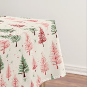 Nappe Arbre de Noël rose vintage (In Situ)