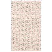 Nappe Arbre de Noël rose vintage (Devant)