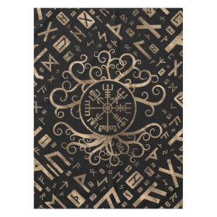 Nappe Arbre de Vegvisir de la vie Yggdrasil et des runes